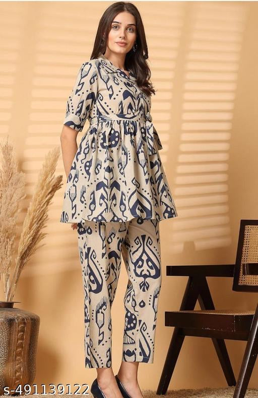 Floral Cotton Co-ord Set