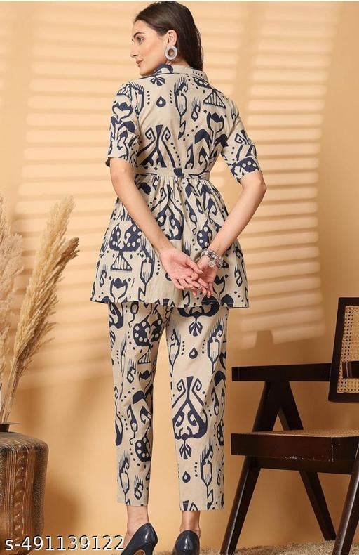 Floral Cotton Co-ord Set
