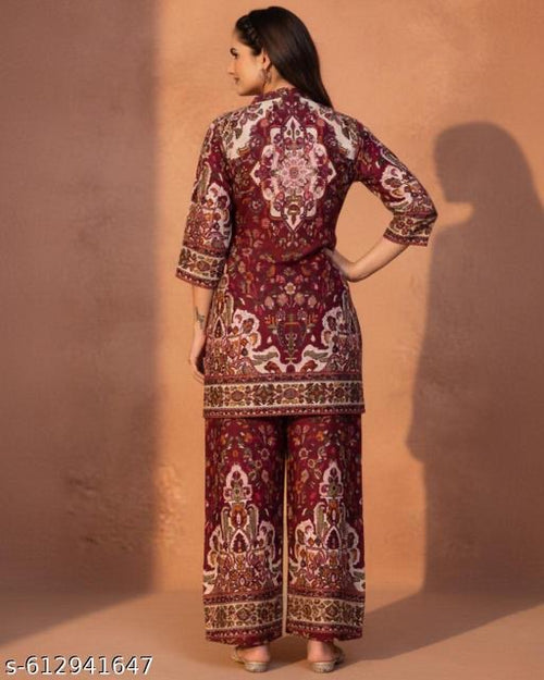 Luxury Printed Co-ord Set