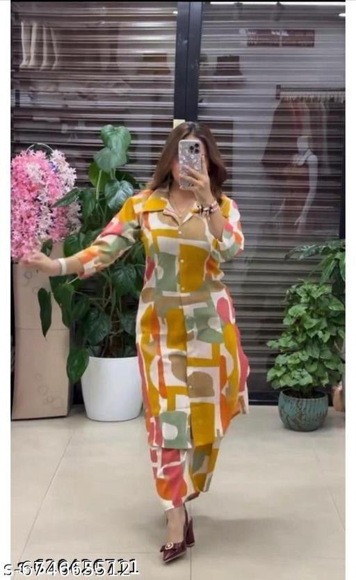 Modern Printed Co-ord Set