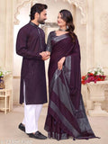 Elegant Couple Ethnic Wear Set